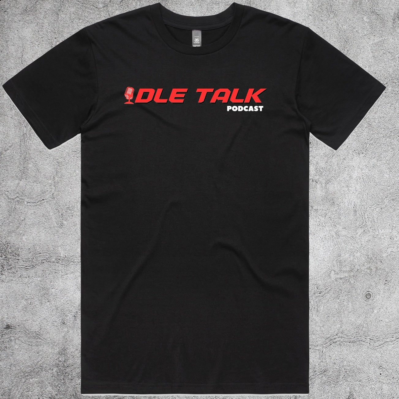 IDLE TALK Podcast short sleeve black