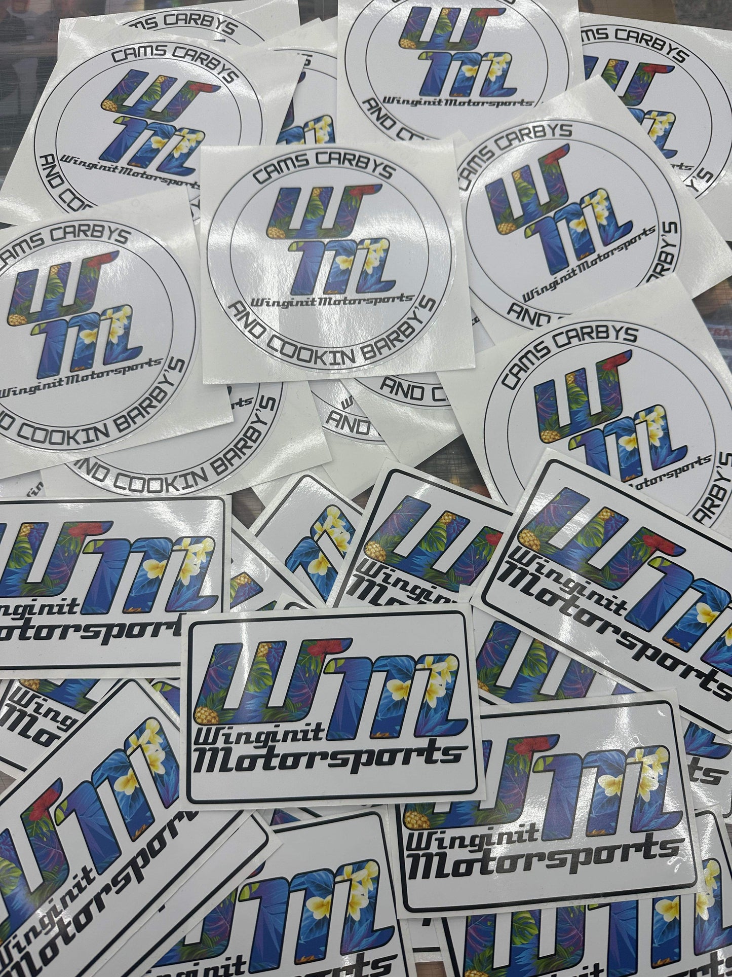 WINGINIT Motorsports Slap Stickers